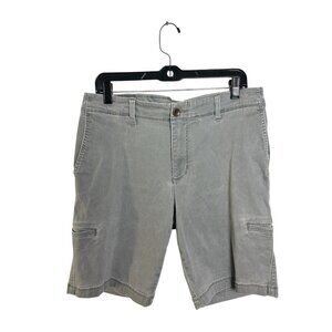 Tommy Bahama Mens Shorts 36 Gray Cargo Stretch Performance Casual Rugby Golf